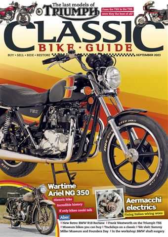 Classic Bike Guide issue September 2023