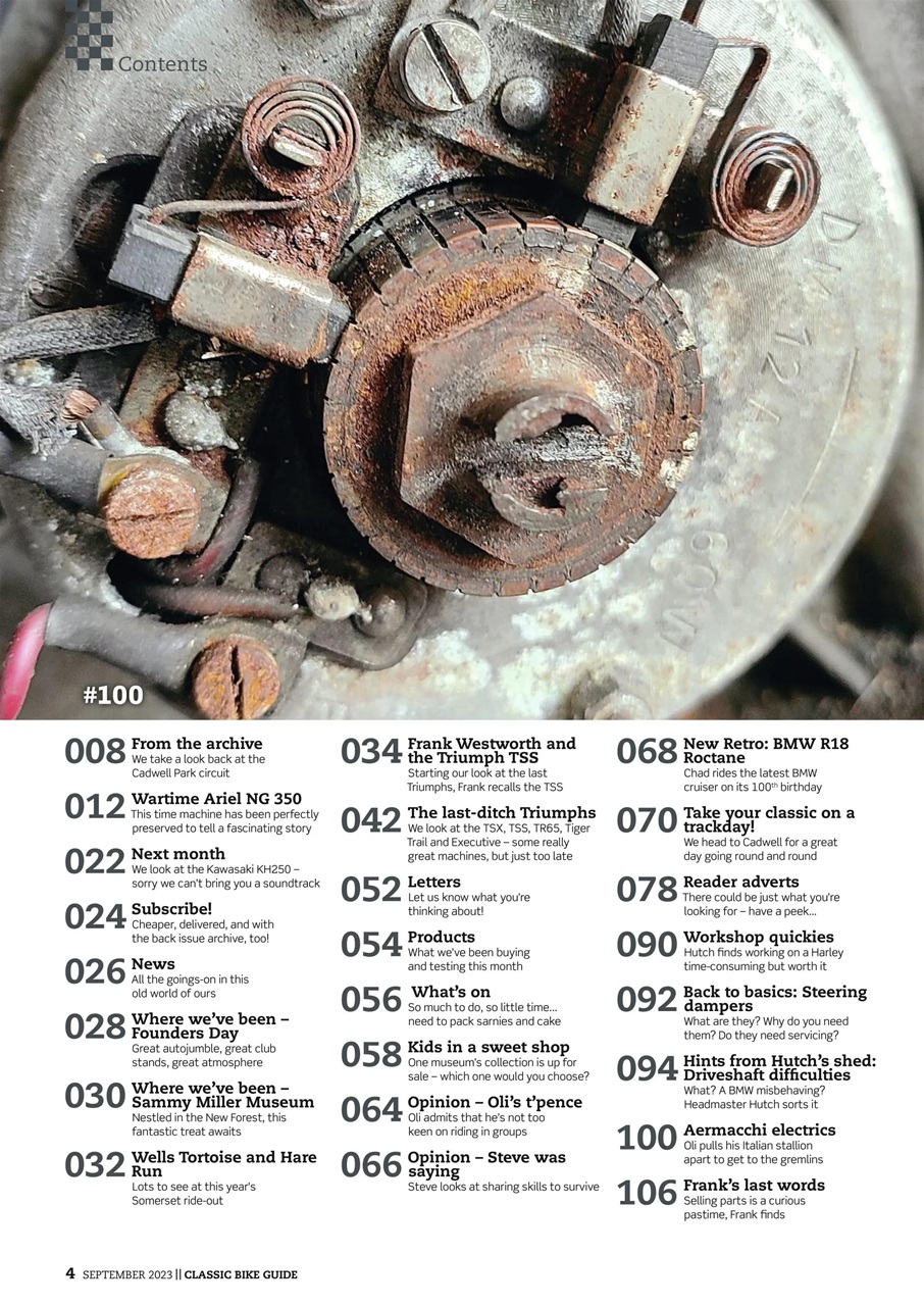 Classic Bike Guide Preview Pages