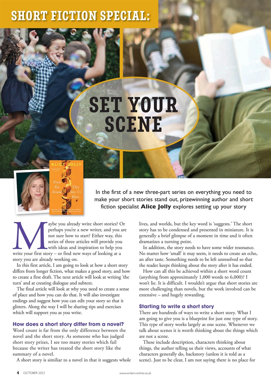 Writing Magazine Preview Pages