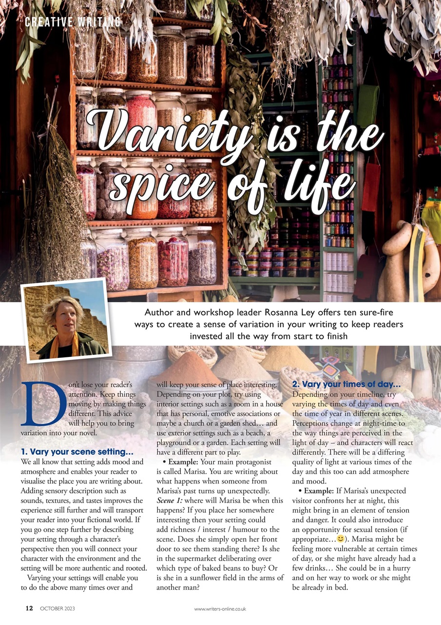 Writing Magazine Preview Pages