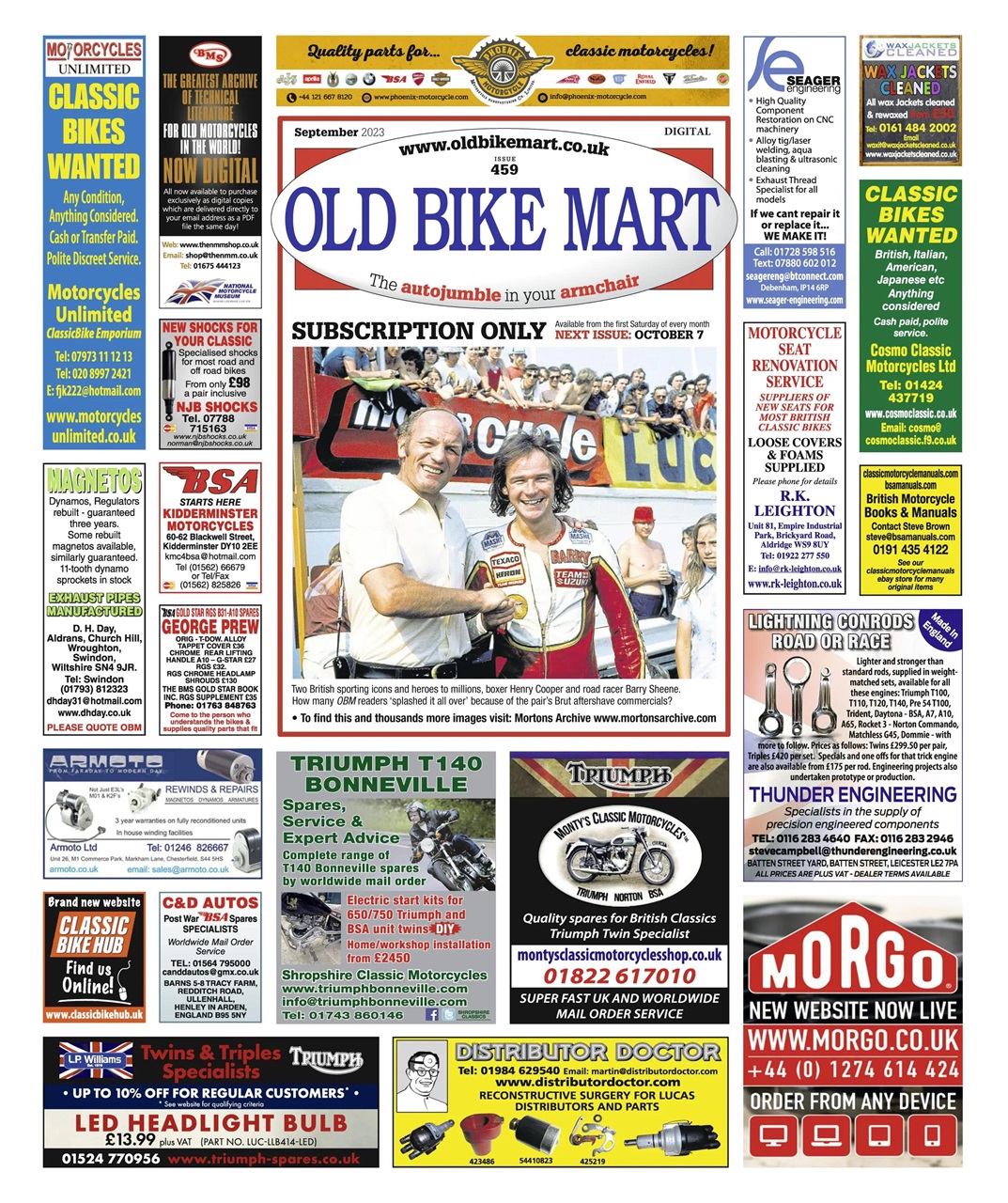 Old Bike Mart Preview Pages
