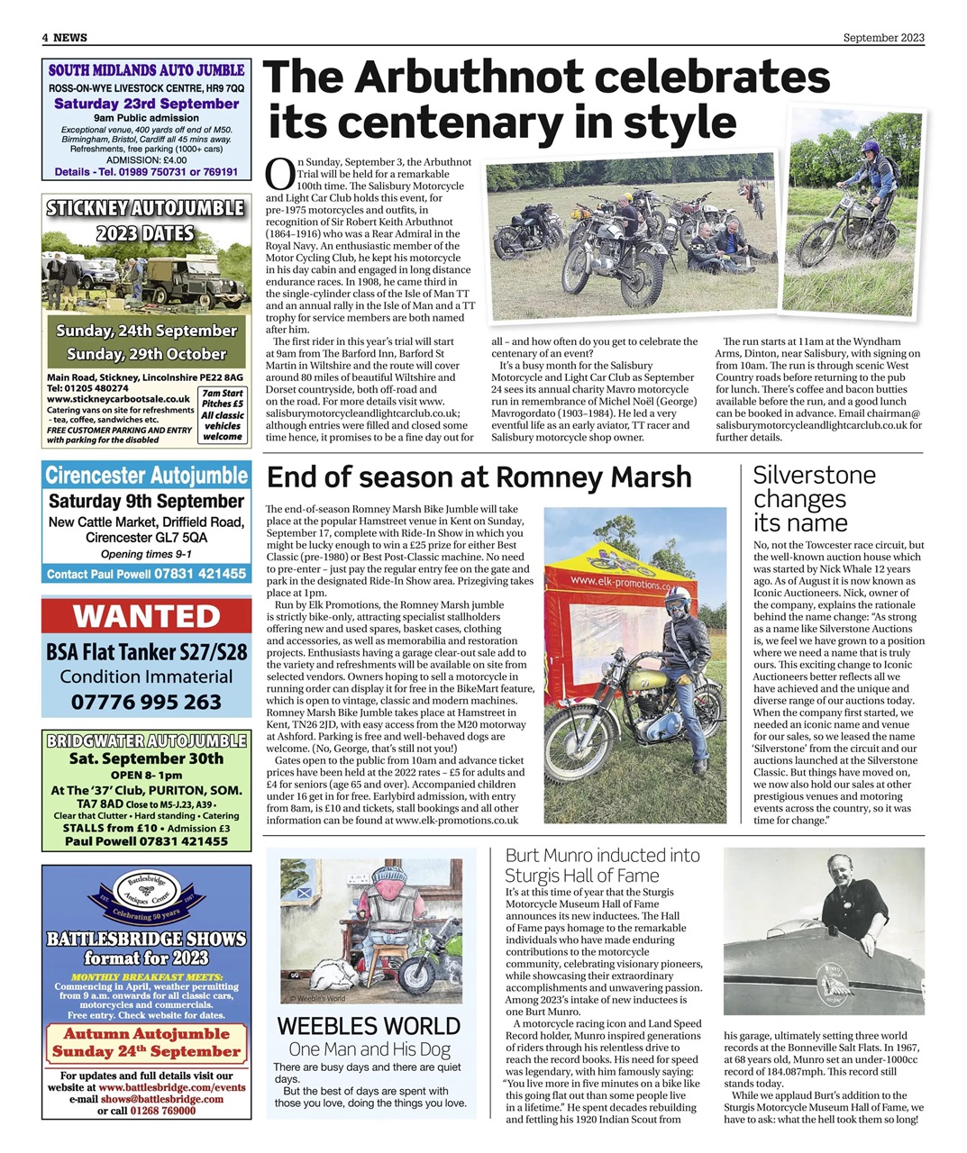 Old Bike Mart Preview Pages