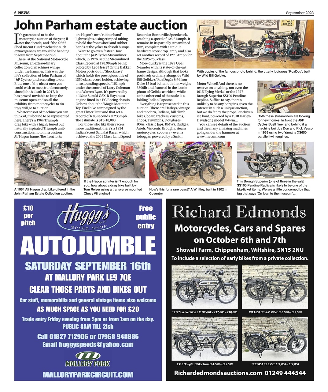 Old Bike Mart Preview Pages