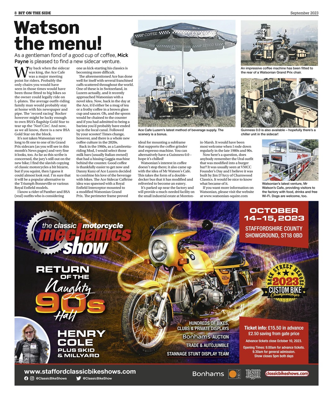 Old Bike Mart Preview Pages