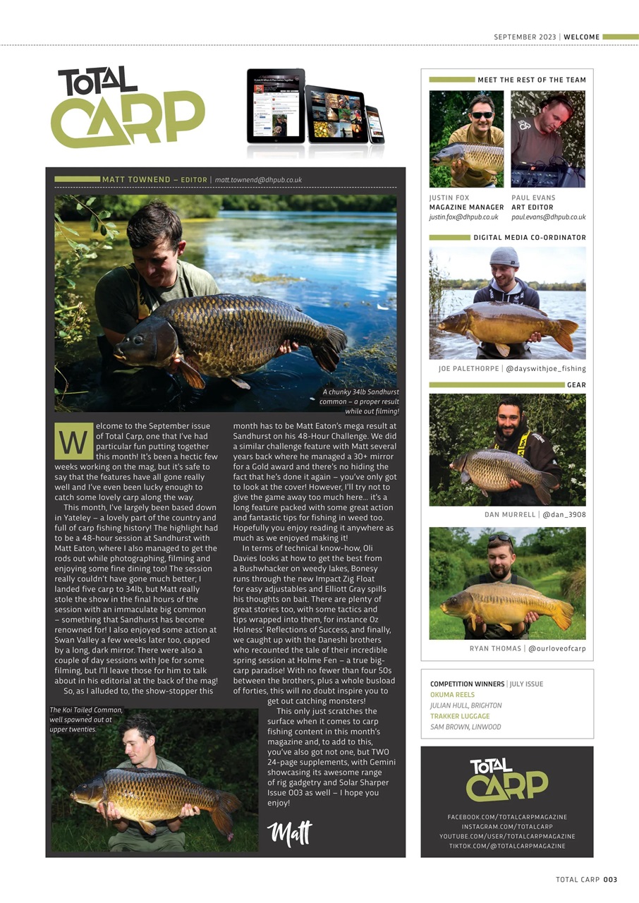 Total Carp Preview Pages