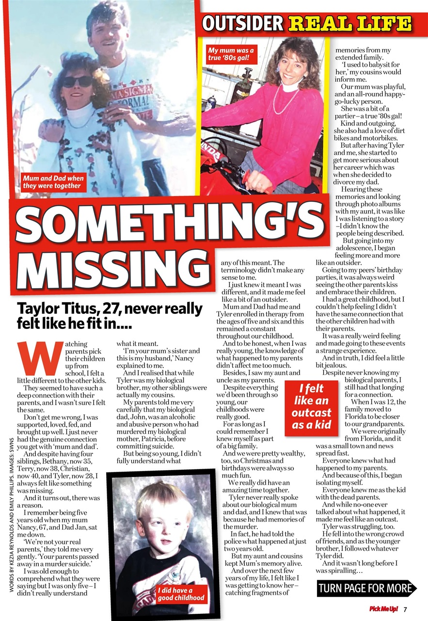 Pick Me Up Preview Pages