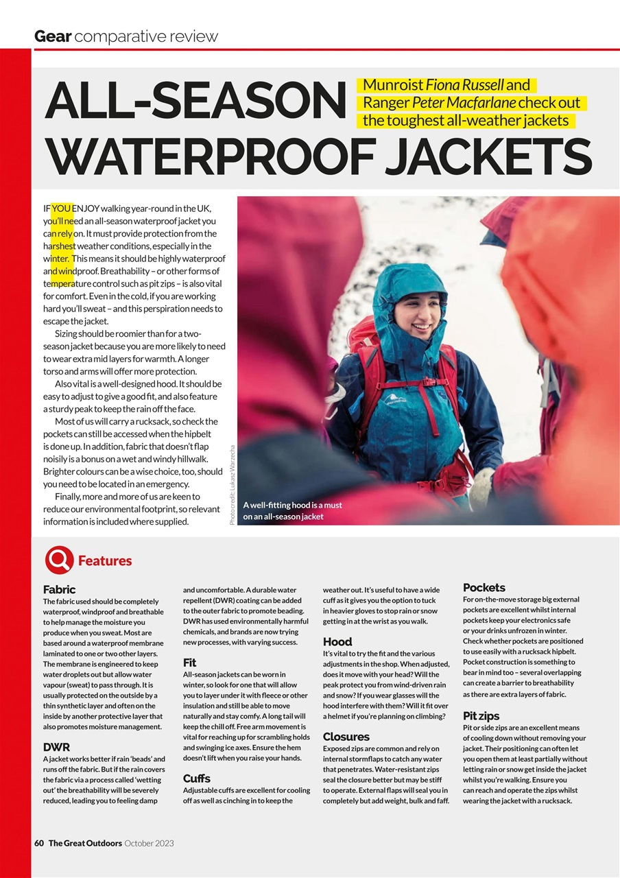 TGO - The Great Outdoors Magazine Preview Pages