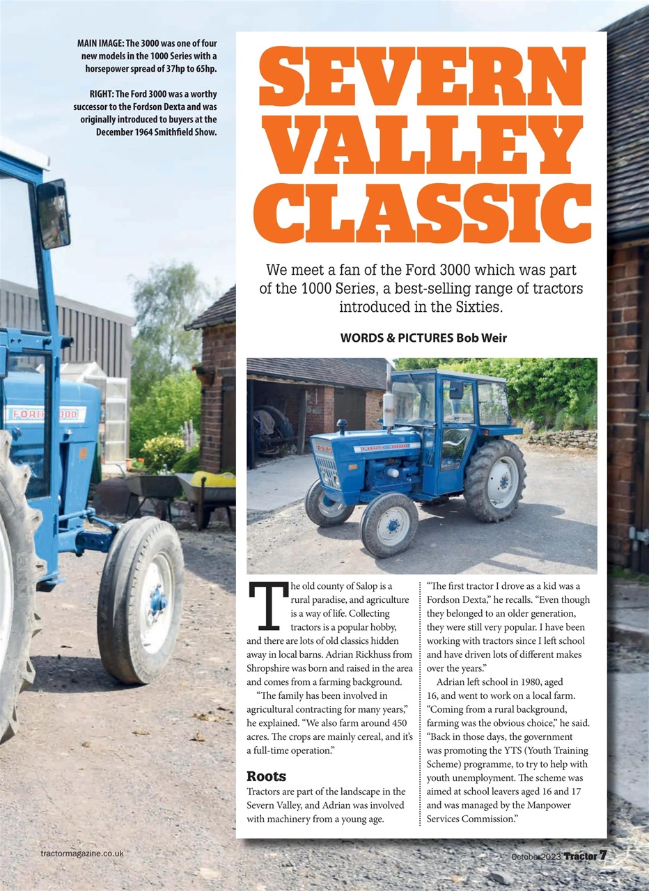 Tractor & Farming Heritage Magazine Preview Pages