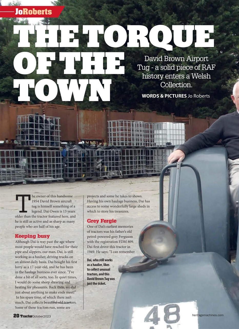 Tractor & Farming Heritage Magazine Preview Pages