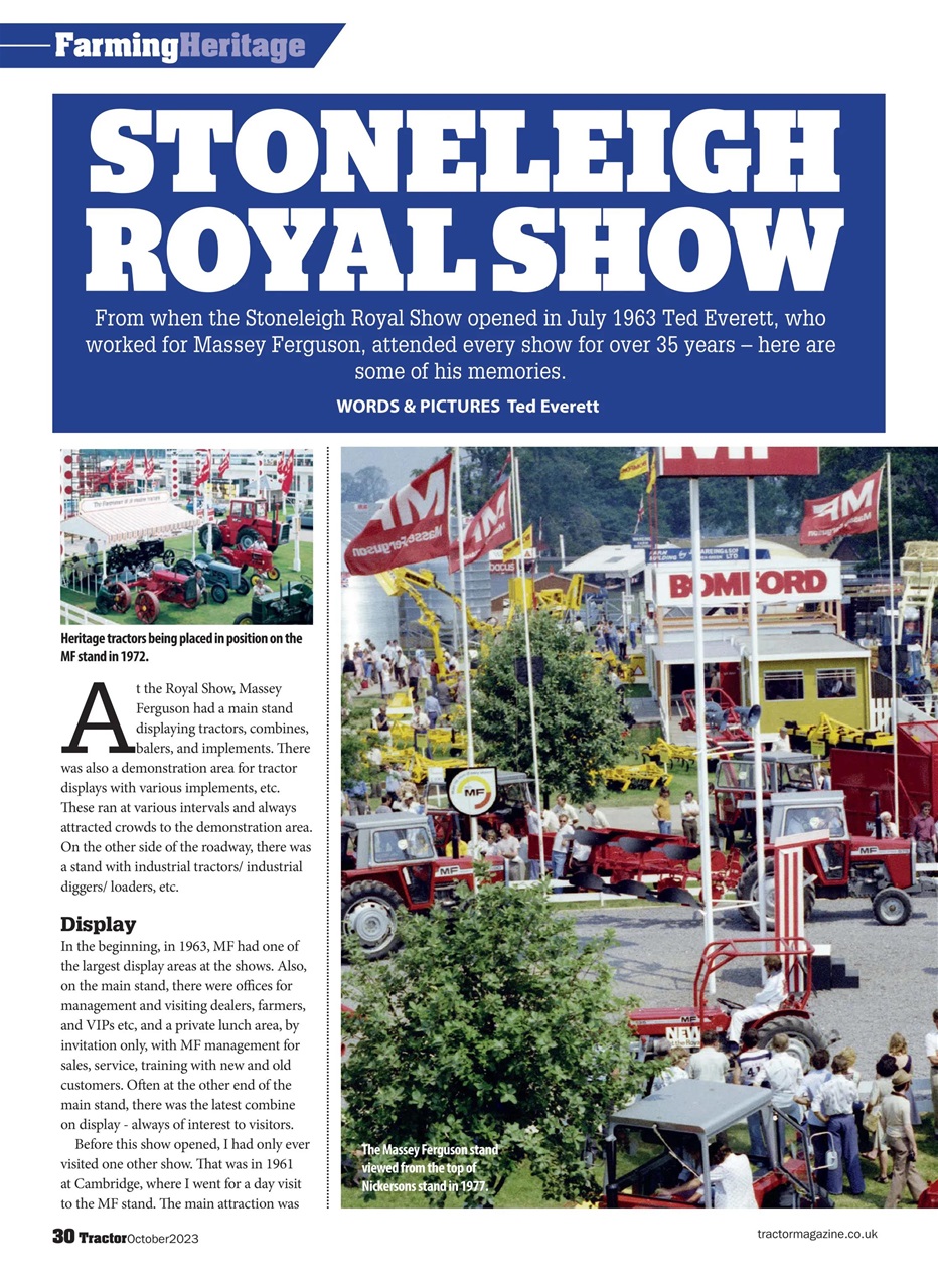 Tractor & Farming Heritage Magazine Preview Pages