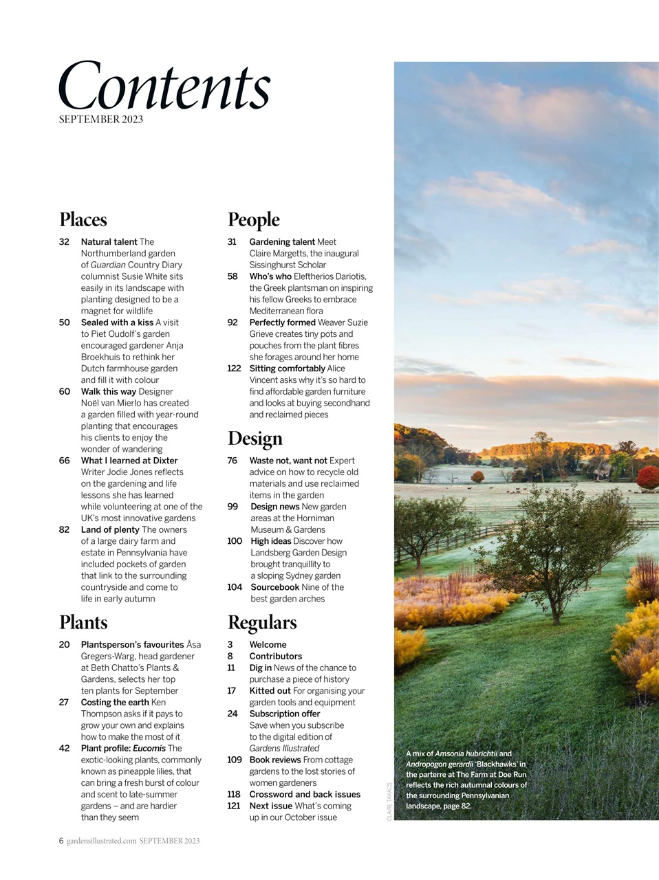 Gardens Illustrated Preview Pages