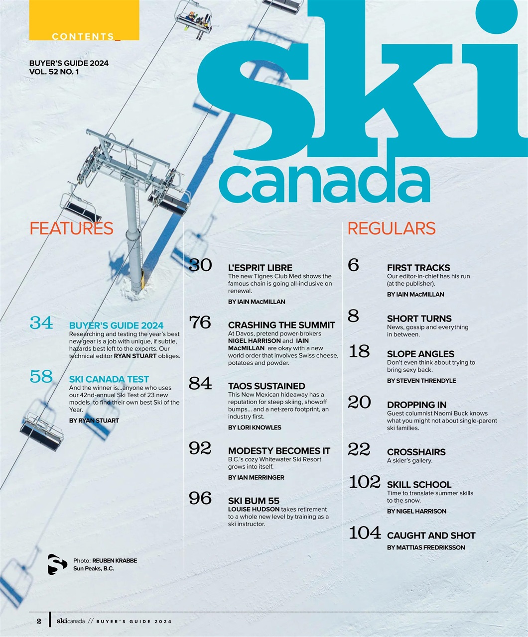 Ski Canada Preview Pages