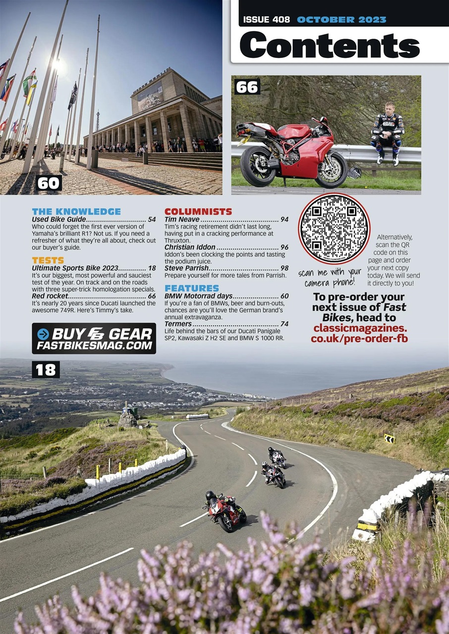 Fast Bikes Preview Pages