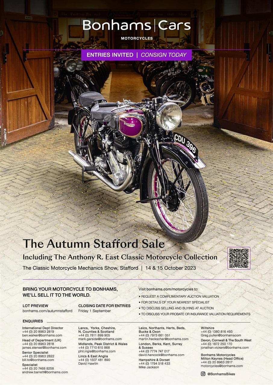The Classic MotorCycle Preview Pages