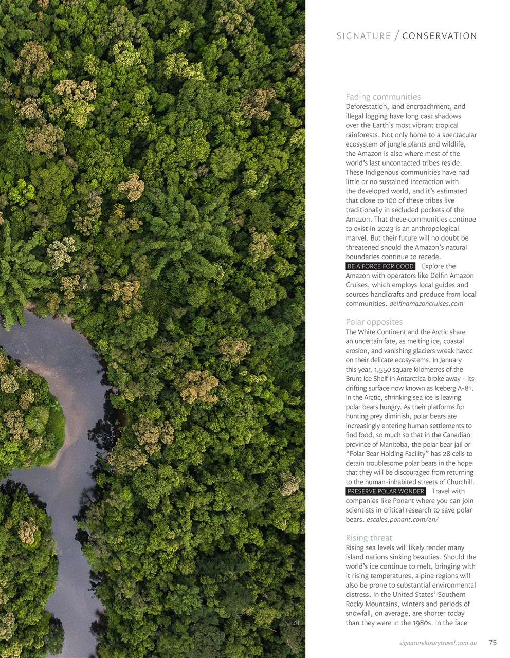 Signature Luxury Travel & Style Preview Pages