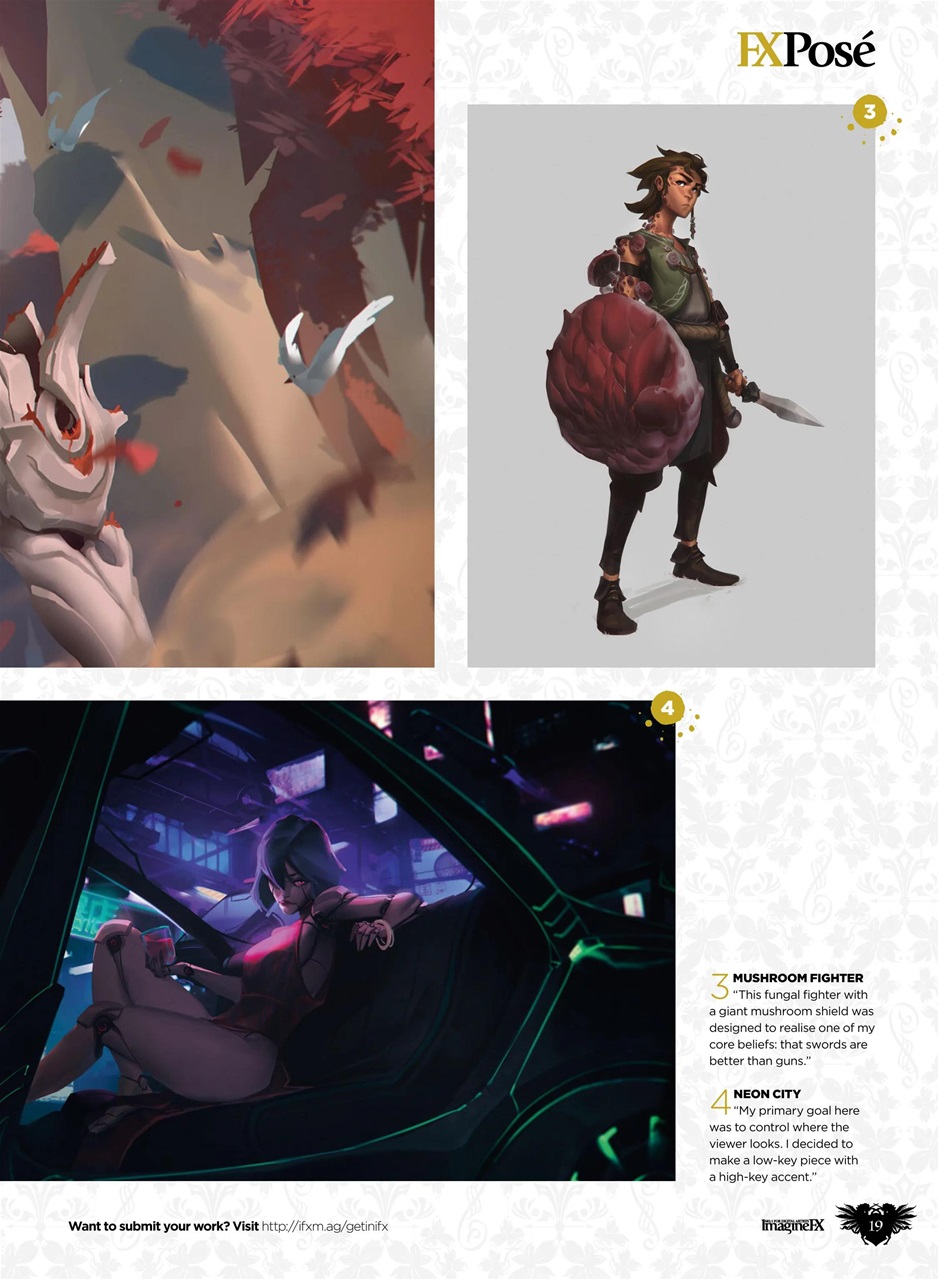 ImagineFX Preview Pages