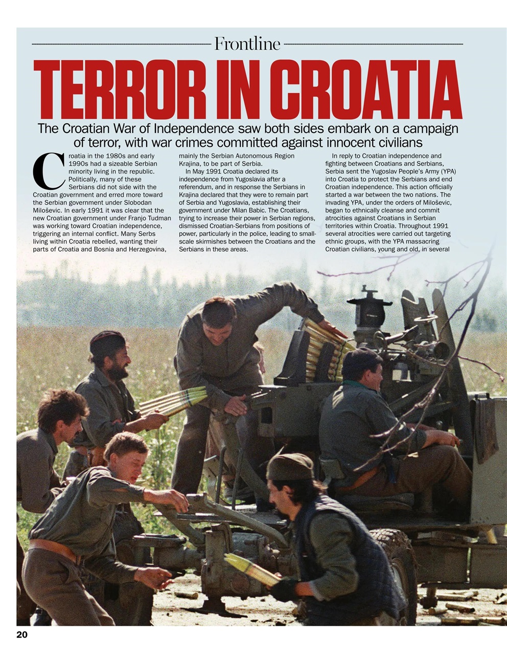 History of War Preview Pages