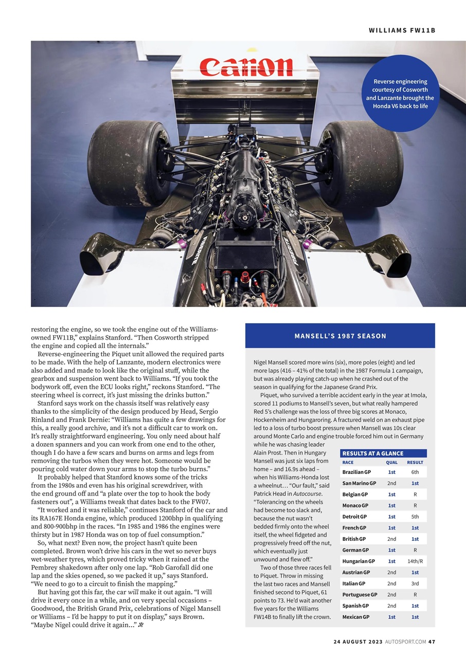 Autosport Preview Pages