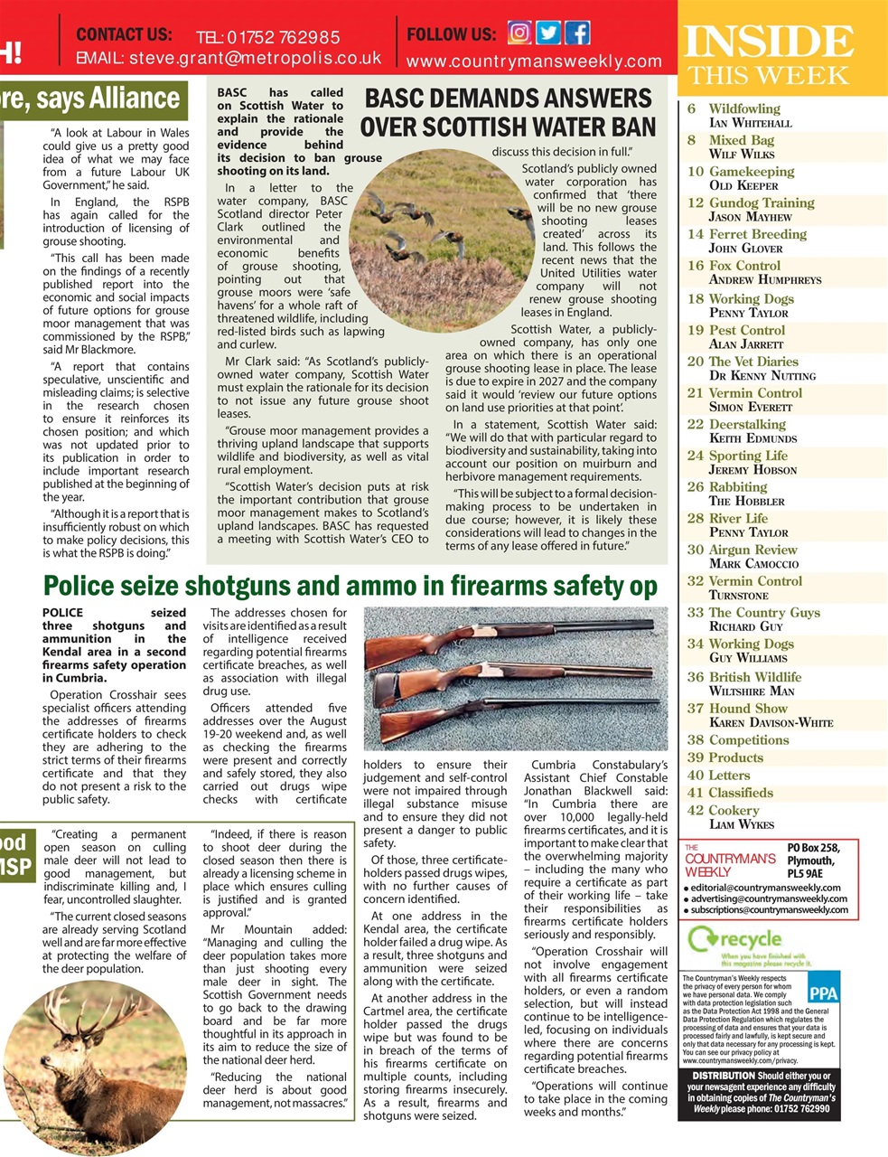 Countryman's Weekly Preview Pages