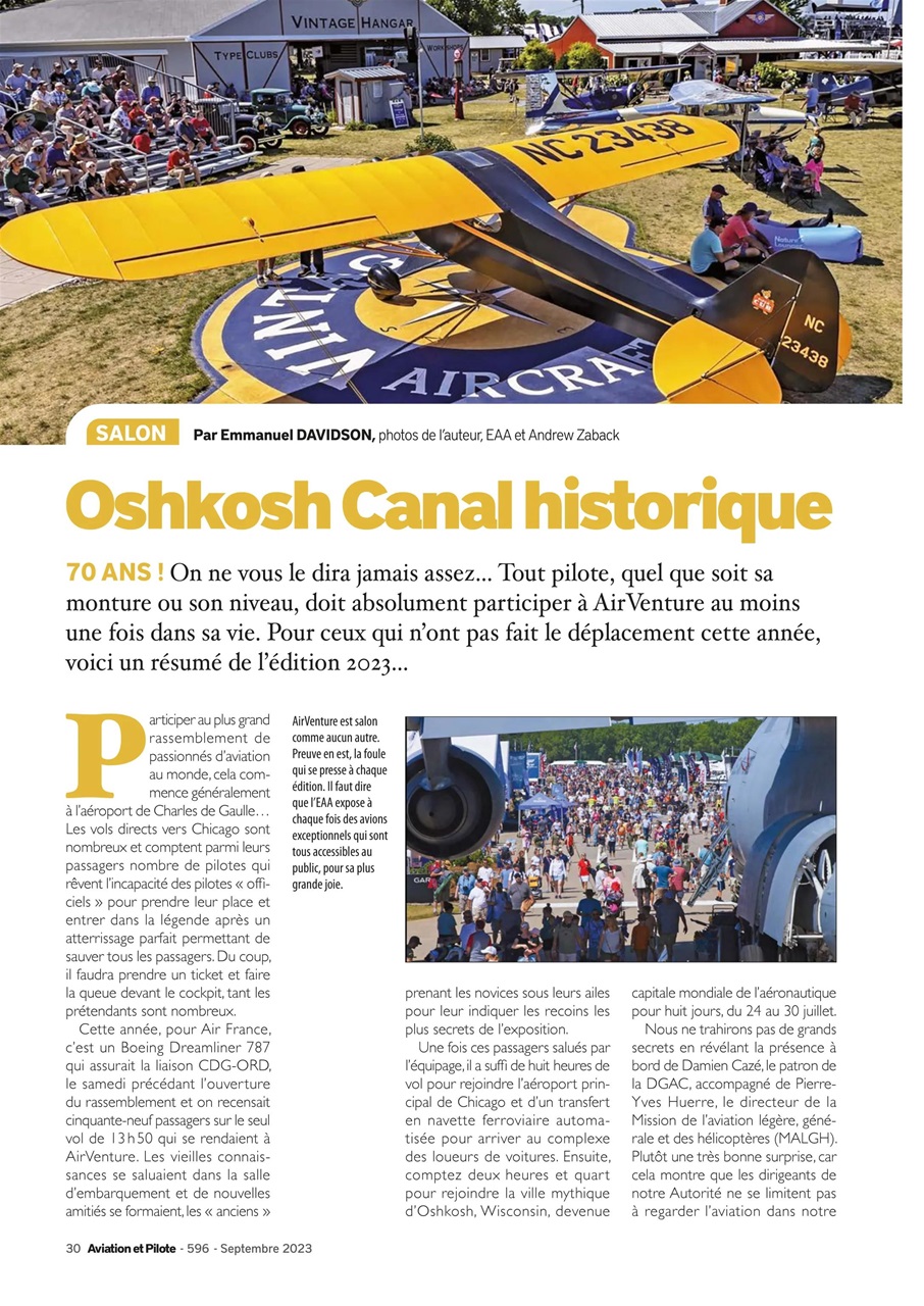 Aviation et Pilote Preview Pages