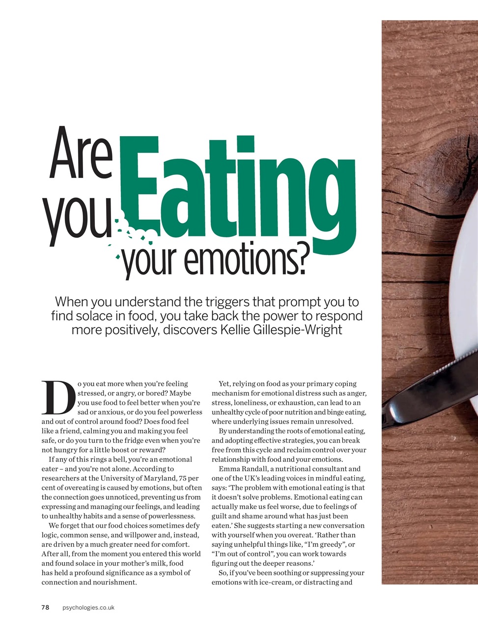 Psychologies Preview Pages