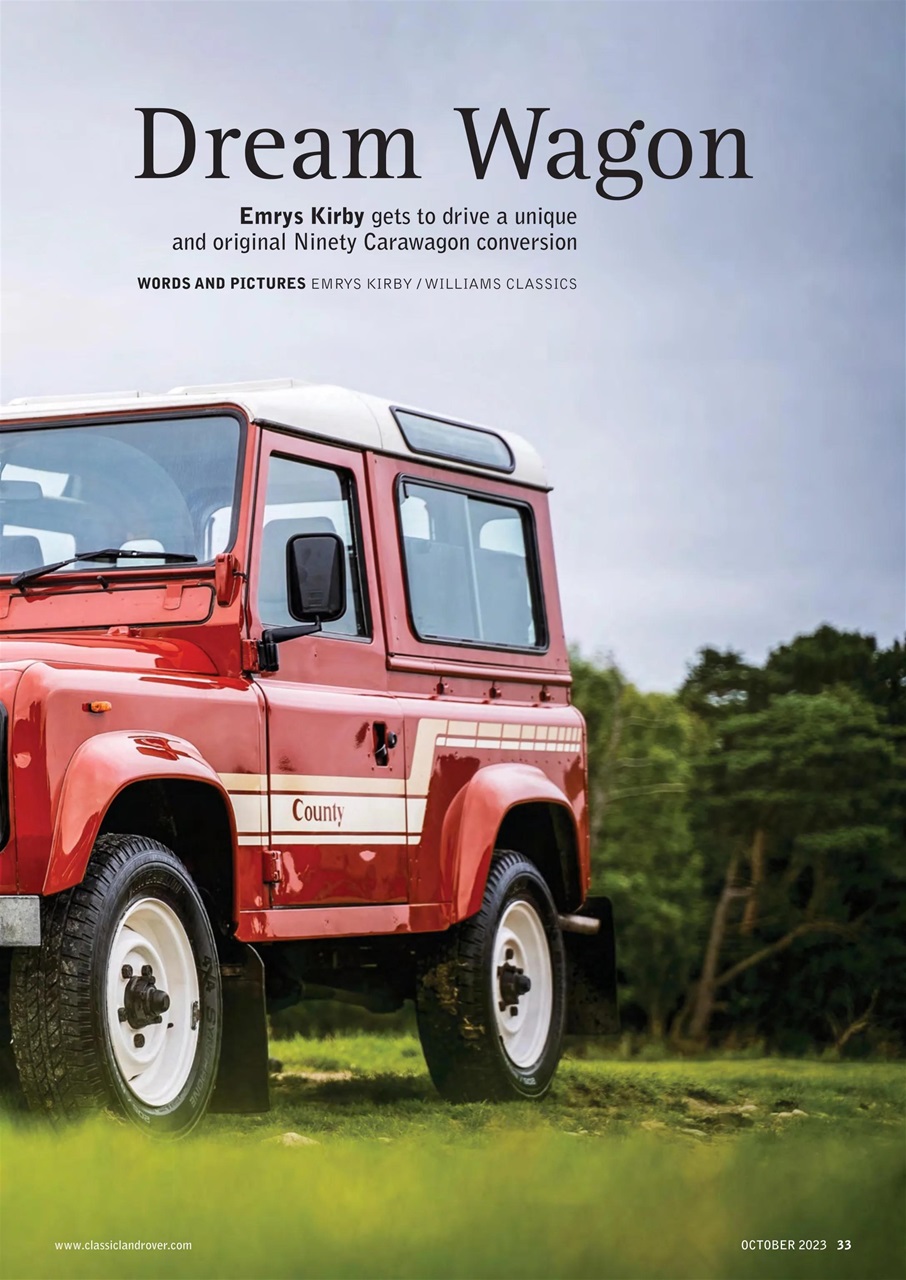 Classic Land Rover Magazine Preview Pages