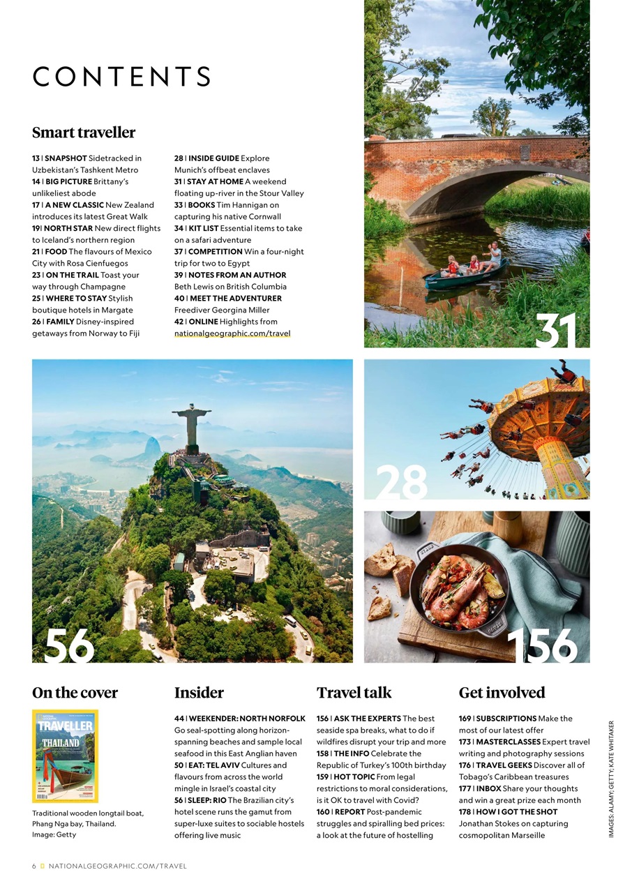 National Geographic Traveller UK Preview Pages