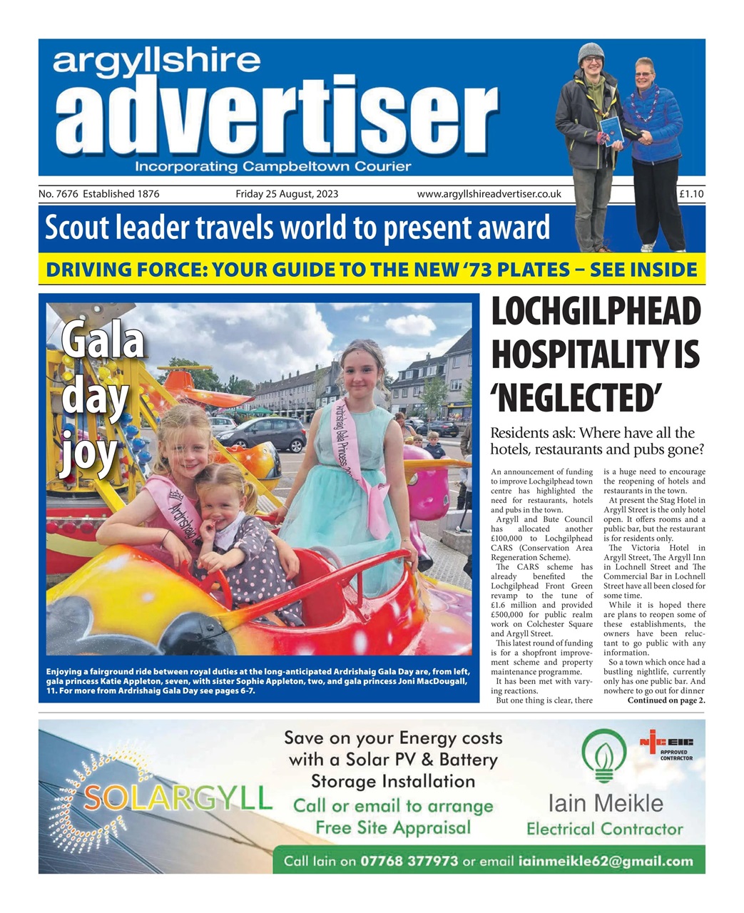 Argyllshire Advertiser Preview Pages