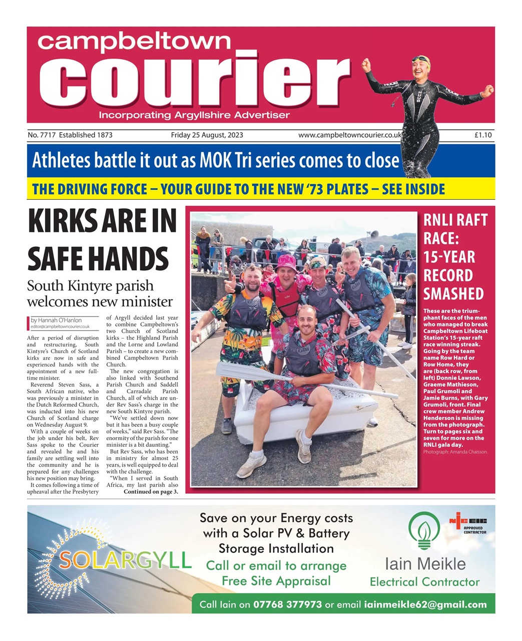 Campbeltown Courier Preview Pages