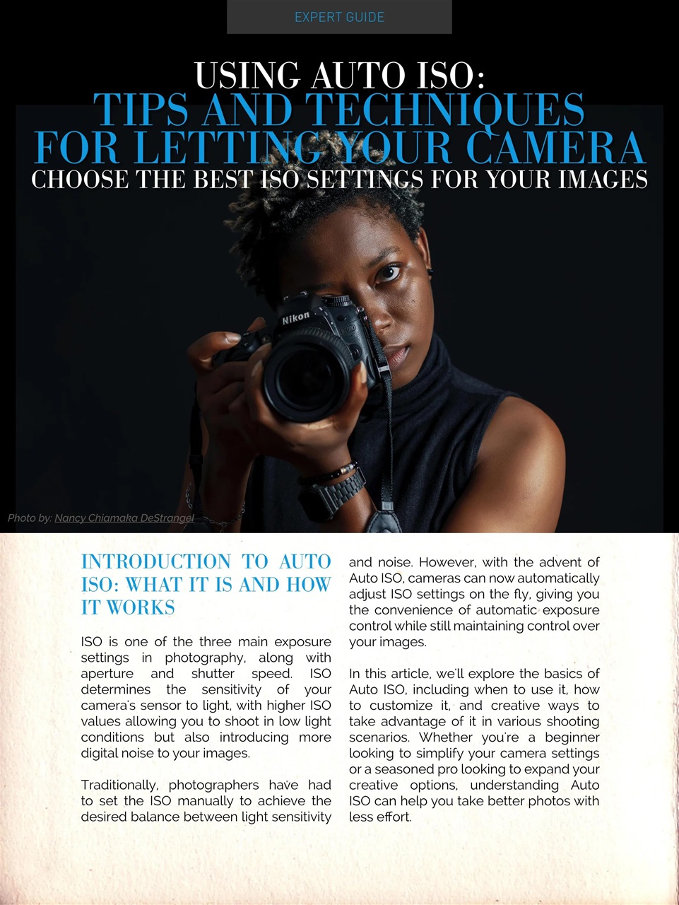 Photography Masterclass Magazine Preview Pages