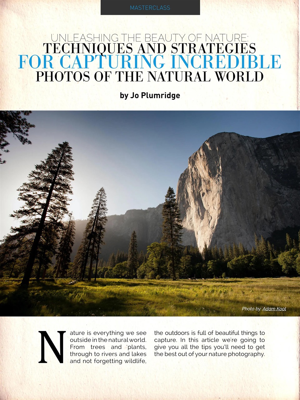 Photography Masterclass Magazine Preview Pages