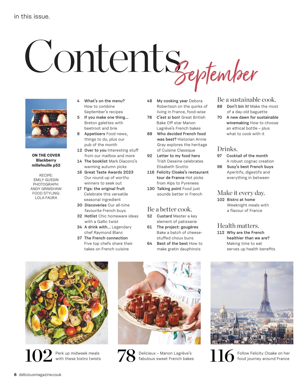 delicious. Magazine Preview Pages