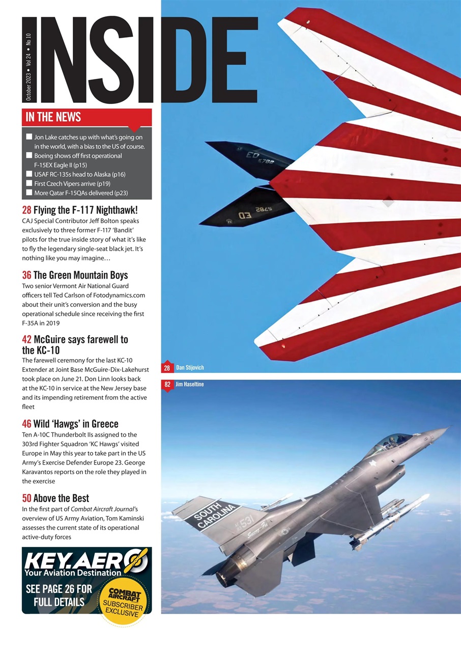 Combat Aircraft Journal Preview Pages