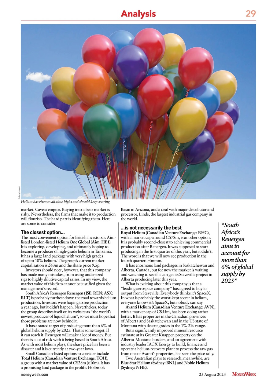 MoneyWeek Preview Pages