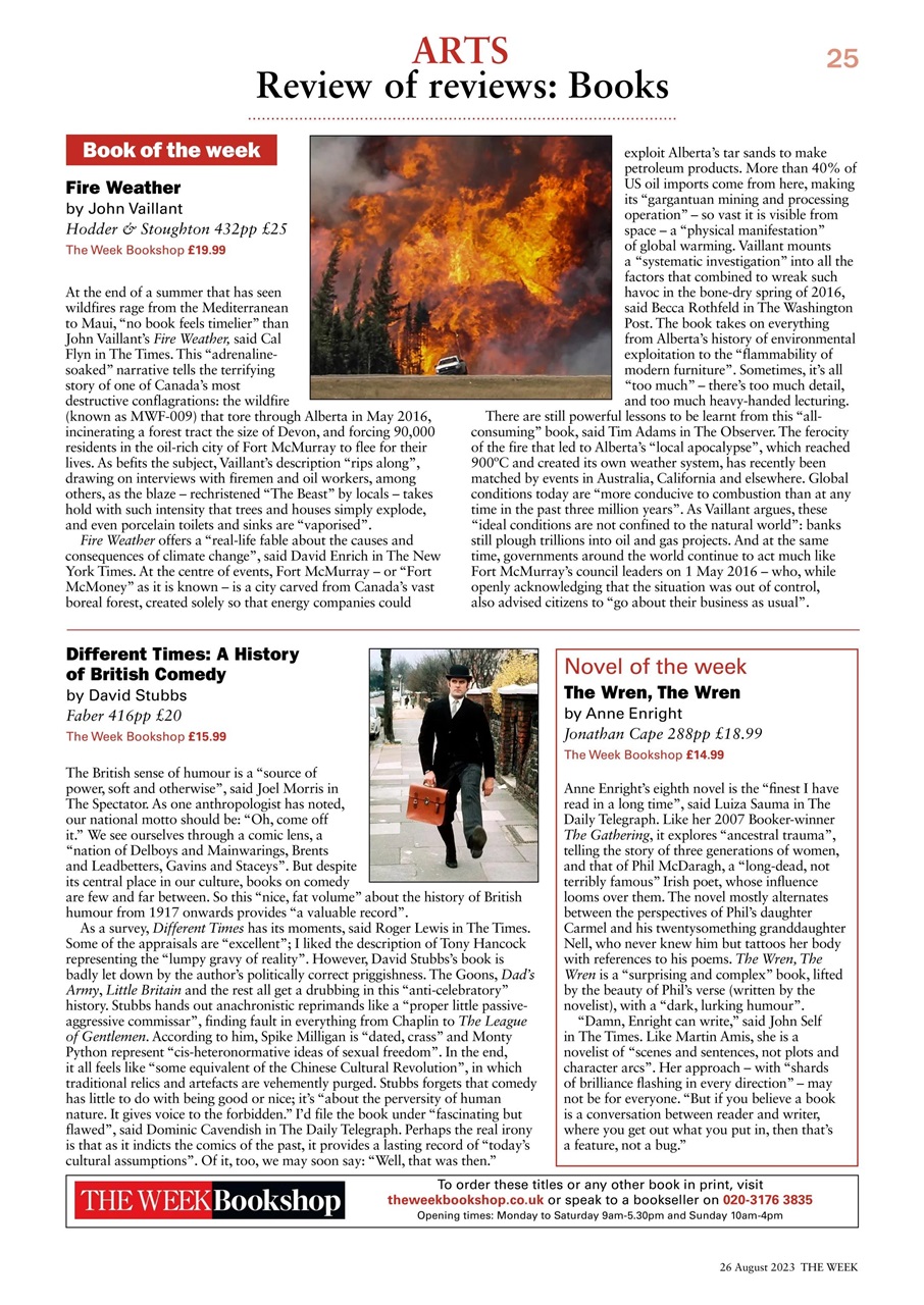 The Week Preview Pages