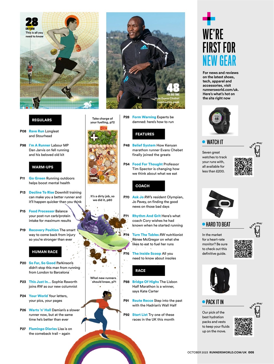 Runner's World Preview Pages