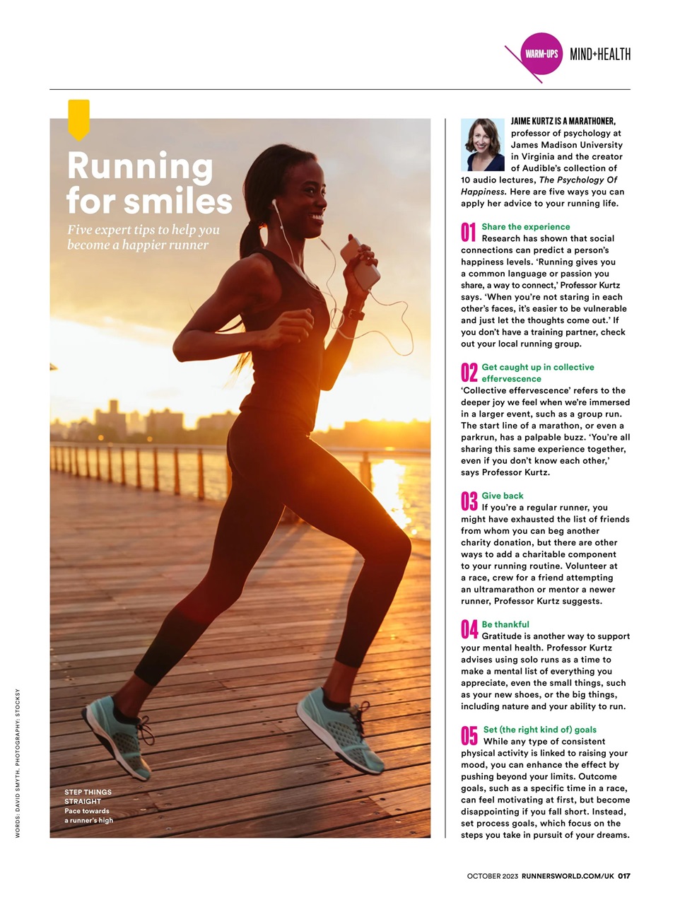 Runner's World Preview Pages