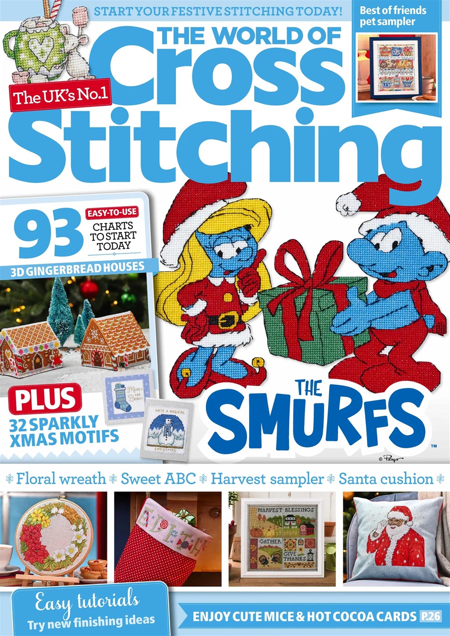 The World of Cross Stitching Preview Pages