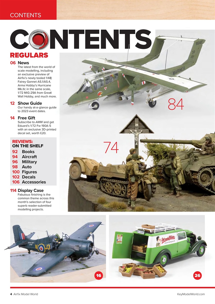 Airfix Model World Preview Pages