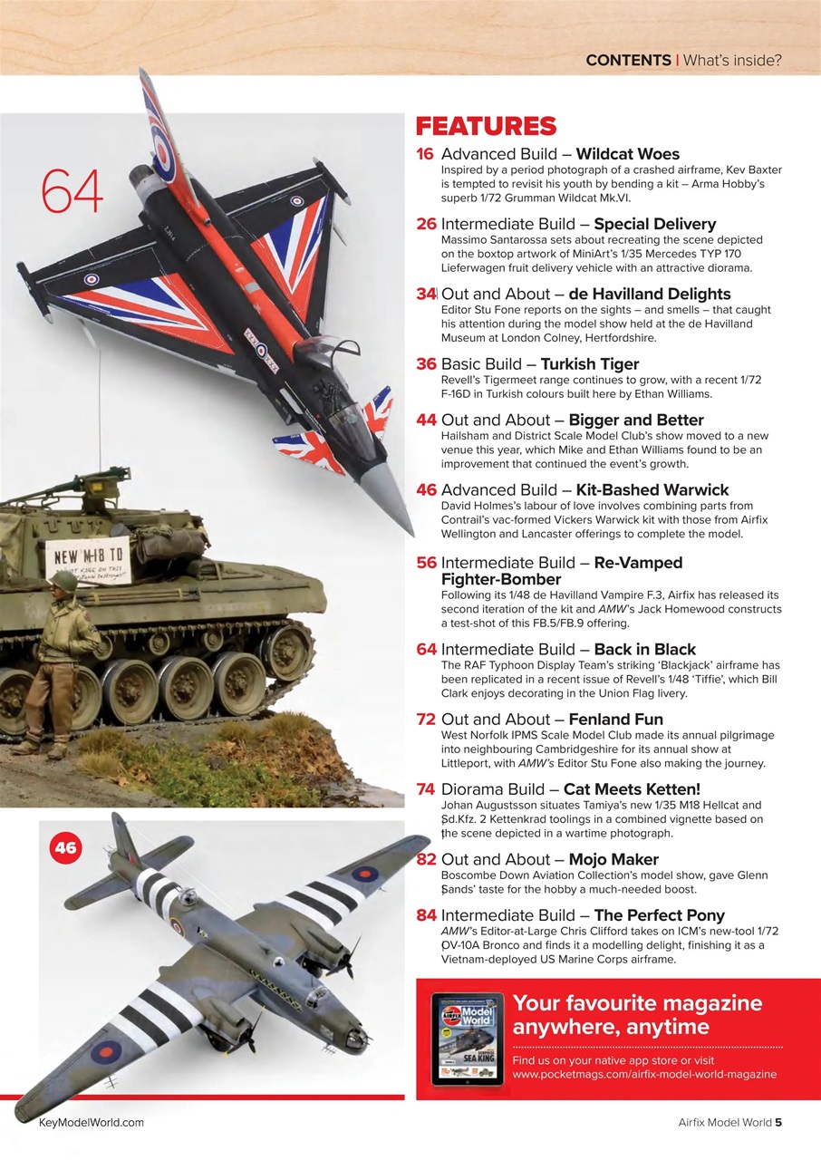 Airfix Model World Preview Pages