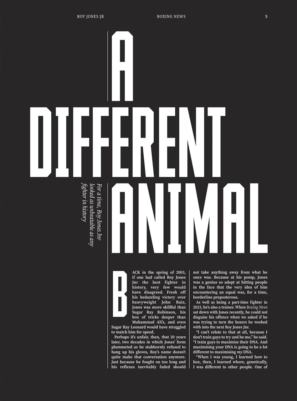 Boxing News Presents Preview Pages