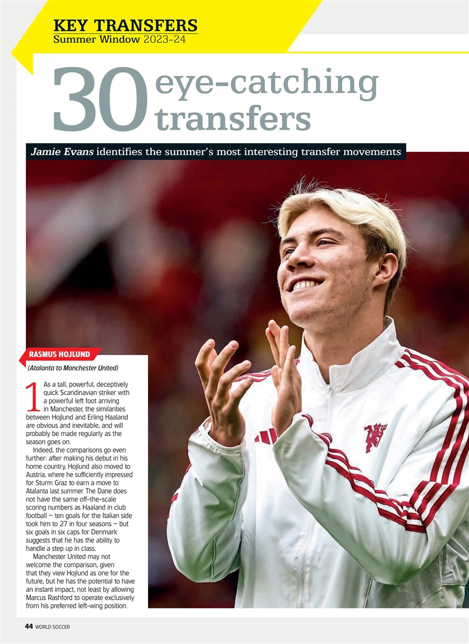 World Soccer Preview Pages