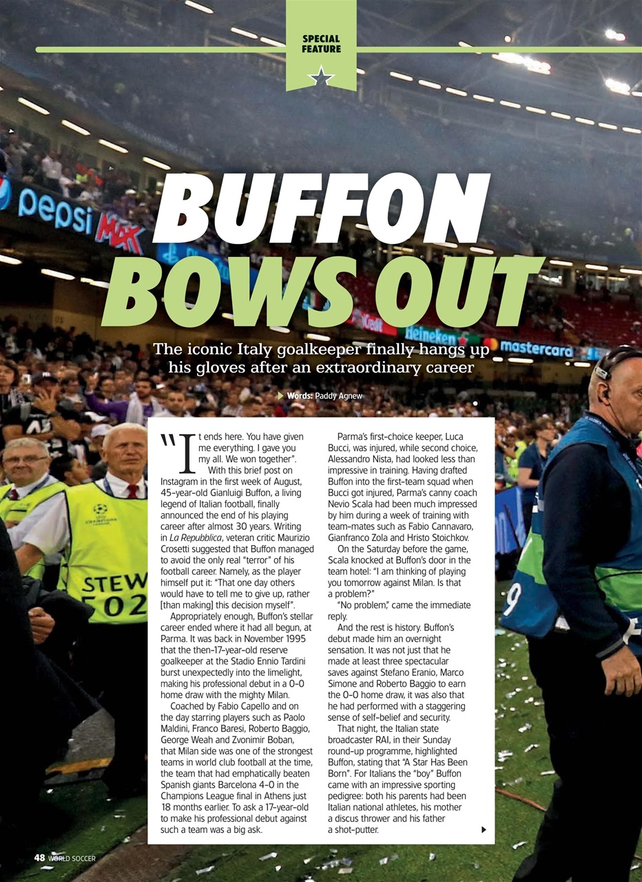 World Soccer Preview Pages