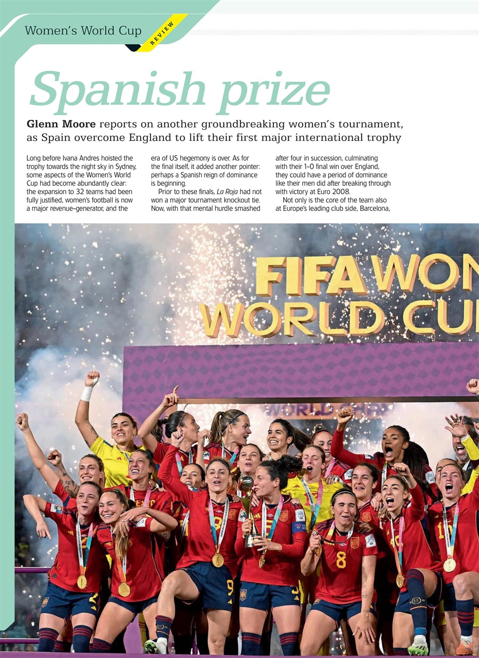 World Soccer Preview Pages