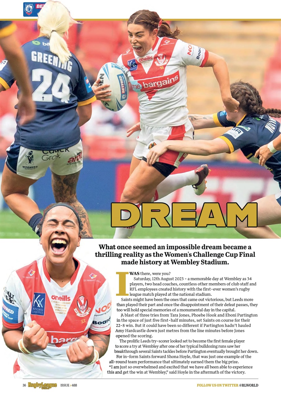 Rugby League World Preview Pages