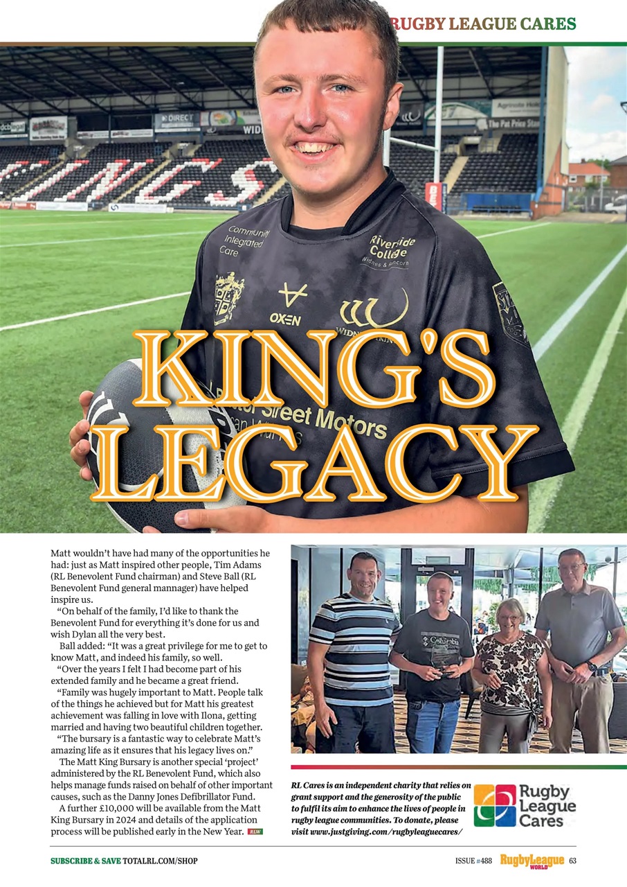 Rugby League World Preview Pages