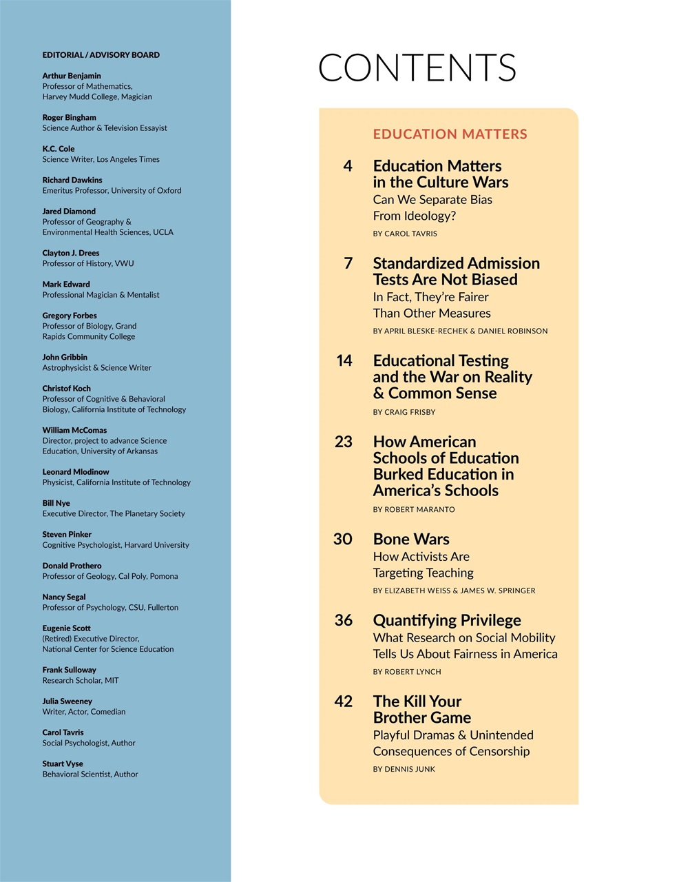 Skeptic Preview Pages