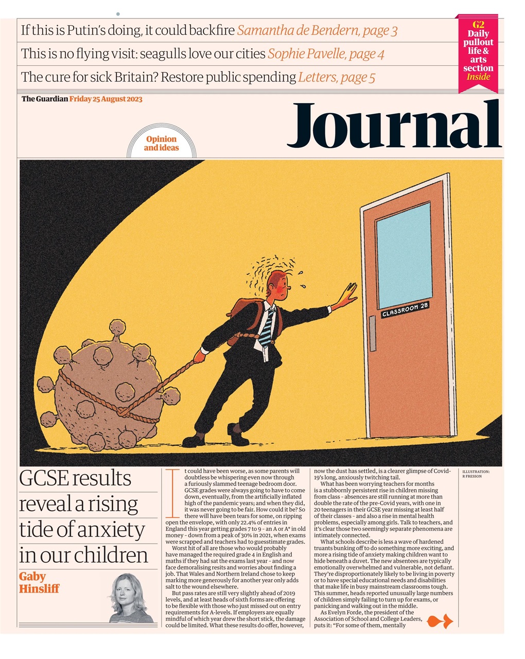 The Guardian Newspaper Preview Pages