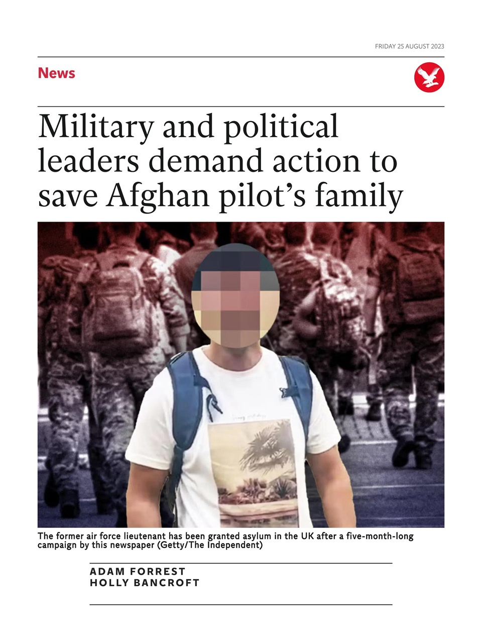 The Independent Daily Edition Newspaper Preview Pages