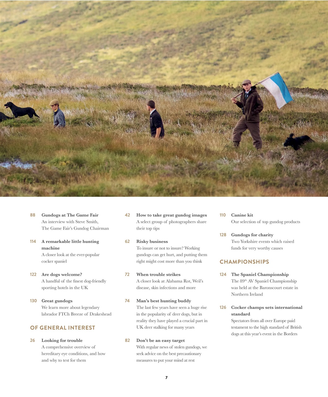 Gundog Journal Preview Pages